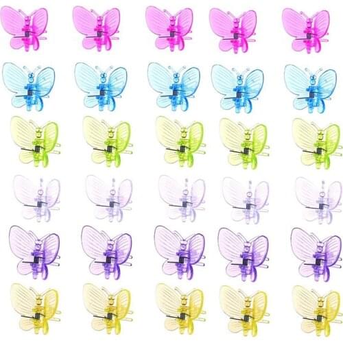 Orchid Clips 30Pcs Butterfly Plant Clips Orchid Support Clips Vine Clips Plant Clips for Support Flower Orchid Vine