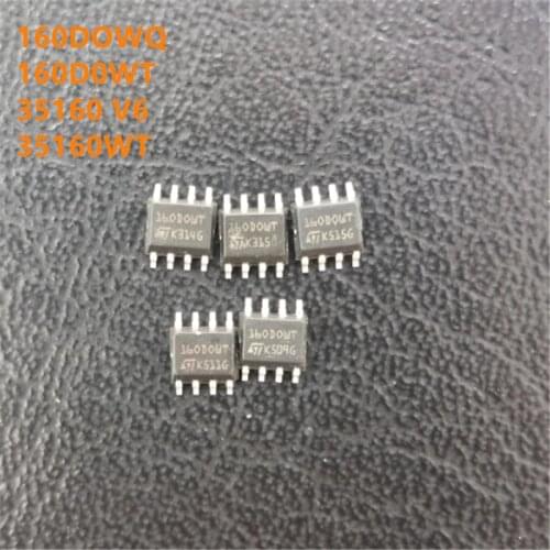10pcs/lot M35160 160DOWQ 160DOWT 35160 V6 35160WT SOP8 EEPROM IC Chip for Dashboard BMW Mileage Correction 35160 SOP8 IC Chip