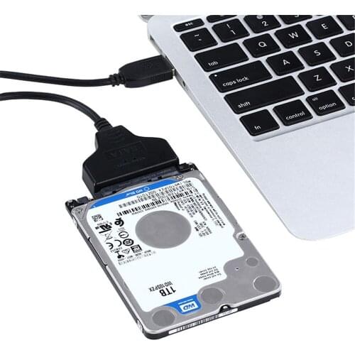 100pc USB 3.0 SATA 3 Cable Sata to USB Adapter Up to 6 Gbps Support 2.5 Inches External SSD HDD Hard Drive 22 Pin Sata III Cable