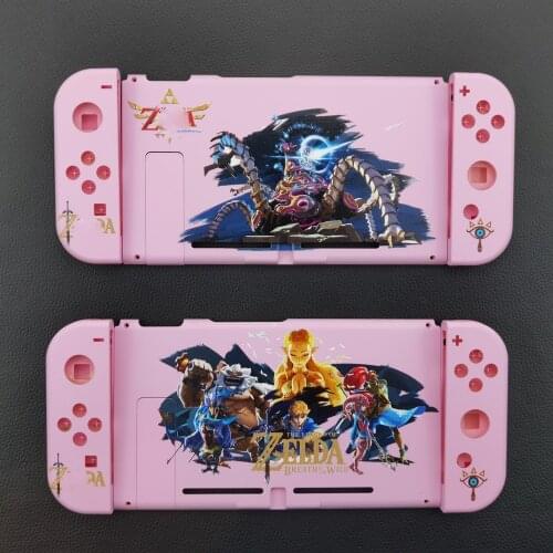 2021 Cute Housing Shell Case Cover for Nintendo Switch NS Controller JoyCon Replacement Case for Nintendo Switch with Buttons