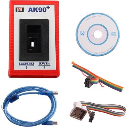 2021 High Quality AK90+ Key Programmer for BMW EWS CAS anti-theft AK90 key matching instrument AK 90 + Auto Diagnostic tool