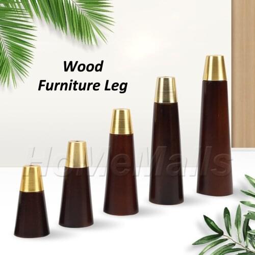 1/2/4pcs Wood Furniture Legs Straight Feet As Replacement for Sofa Bed Couch Table Cabinet Wooden Legs Furniture Hardware
