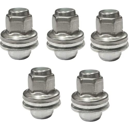 5Pcs Wheel Lug Bolt Stud Nut C2C35294010 for Jaguar S-Type X-Type XJ XJR XF 1999-11