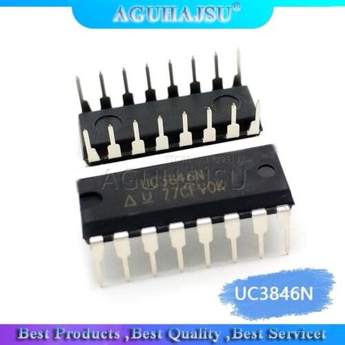 5PCS UC3846N DIP16 UC3846 DIP 3846 DIP-16 new and original IC