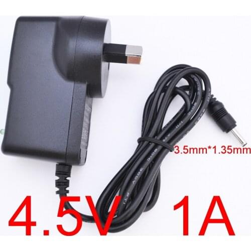 50PCS 4.5V1A AC 100V-240V Converter Adapter DC 4.5V 1A 1000mA Power Supply AU 2 Plug DC 3.5mm x 1.35mm