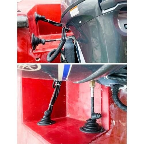 Accessories For Cars Marine Ships Silicone Protective Bellows Portable Yacht Steering Shift Cable Boot Guard Dia 120mm Boat