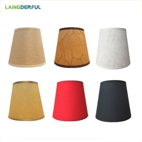 Art Deco Lampshades Nordic Style Fabric Lamp Cover for Chandeliers Crystal Lights Wall Lights Simple Lampshade Light Cover