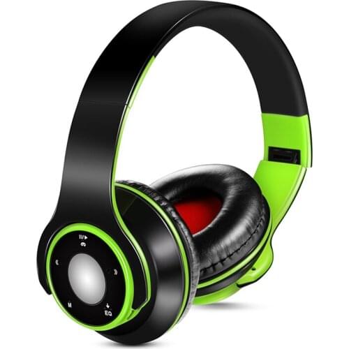 BT Over Ear Headphone Headset Wireless Stereo Earphones Foldable Headsets For PC Smart Phone Call 3D Stereo Music Headphones New