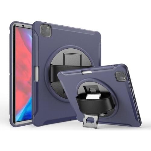 Case For iPad Pro 12.9inch 2020 2018 Full Body Cover 360 Rotation Protective Shell Tablet Stand Cover Skin For iPad Pro 12.9