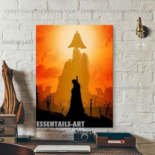 Berserk Guts Anime Manga Decoration Print Home Decor Canvas Painting Bedroom Study Living Room Picture Wall Art Poster