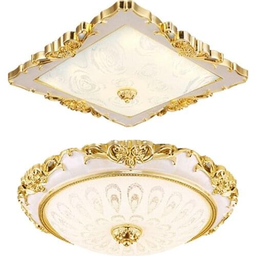 European minimalist corridor LED bedroom balcony living room dining room glass ceiling lamp