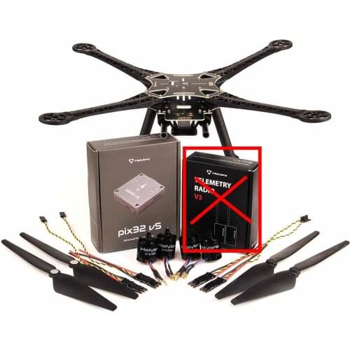 Holybro S500 V2 Kit 480mm Frame 2216 KV880 Motor 1045 Propeller with Pixhawk4 / Pixhawk4 Mini / PIX32 V5(Ardupilot)