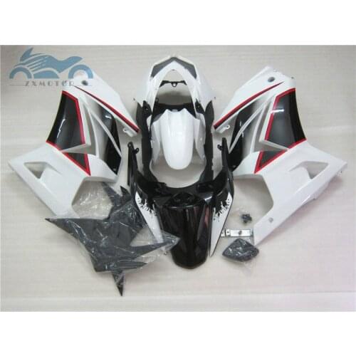 OEM quality Injection fairing kits for Kawasaki Ninja 250R 2008-2014 ZX250R motorcycle fairings set EX 250 08-14 white black