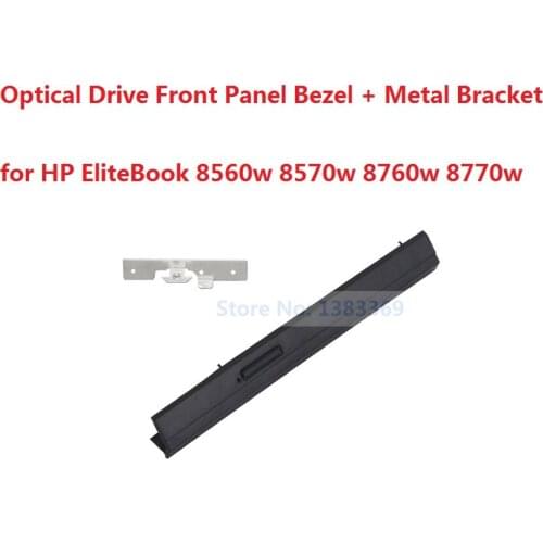 DVD-RW DVD ODD Optical Drive Caddy Bezel Front Panel Faceplate Cover for HP EliteBook 8560w 8570w 8760w 8770w 8560p 8570p