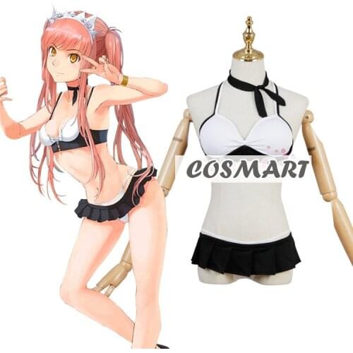 Anime Fate/Grand Order FGO Medb Bikini Swimsuit Cosplay Costume Girls Sweet Halloween Suit For Women Outfit New