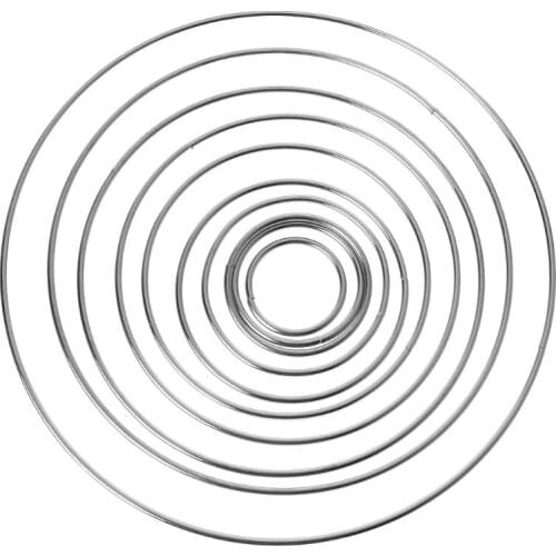 Round Welded Metal Dream Catcher Dreamcatcher Ring Craft Hoop DIY Accessories 10 Sizes