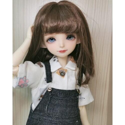 HeHeBJD 1/6 doll Little Snow Lovely and charming action figures resin toys free shipping