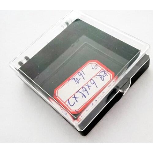 20pcs/Lot square 3d mink lashes Storage Packing Box Eyelash Boxes Transparent Empty Lash Case Reusable Plastic Lash Storage