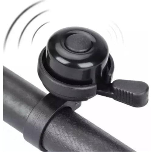 Metal Bicycle Bell Black Color 5.8x3 Cm Outdoor Sports Bicycle Horn Gift Products Warning Sign
