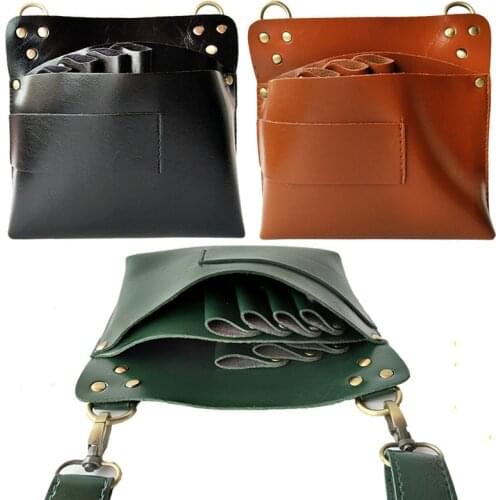 Fashion Hair Scissors Bags Barber Hair Styling Tools Waist Pack Hair Scissors Comb Bag Hairdressing Tool Hairpin Holders