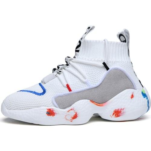 Men and Women Fashion High Top Sock Sneakers High Quality Sport Shoes Running Jogging Shoes Lightweight Mesh Breathable Sneaker