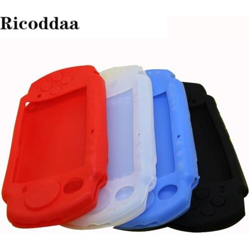 For Sony PSP 2000/3000 Soft Silicone Case Skin Protective Cover Rubber Shell For PSP 2000/3000 Game Console Accessories