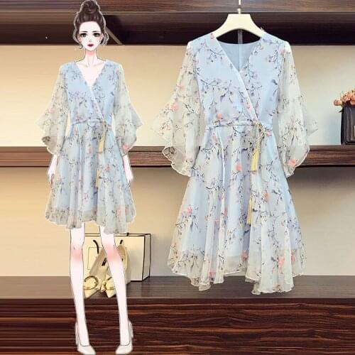Supodeth Floral Summer Dresses