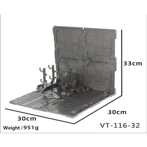 Universal HANGAR garage frontline base scene VT-116-32 for Bandai Gundam free combination DM017