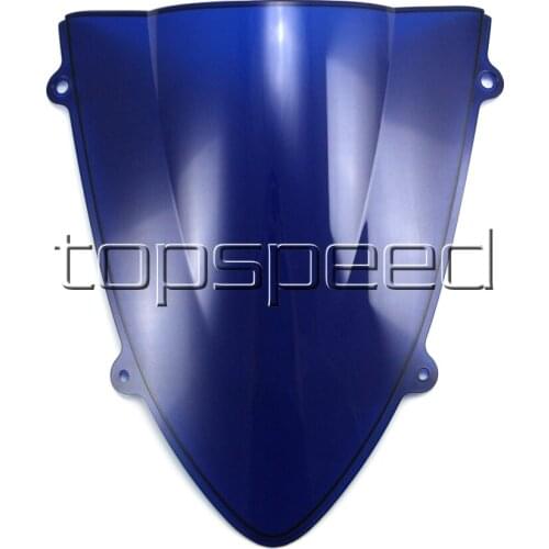 Motorcycle Windshield Windscreen For Kawasaki Ninja 250R EX250 ZX250R 2008-2012 2009 2010 2011 Blue
