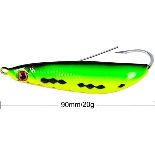 1PCS Metal Spinner Spoon Fishing Lure Hard Baits 90mm 20g Crankbait Snapper Wobblers Fishing Jerkbait Fishing Tackle