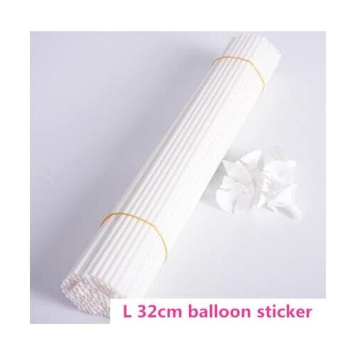 100 1000 sets/lot Balloon Cups and sticks Balloon pole 32cm length balloon accessories