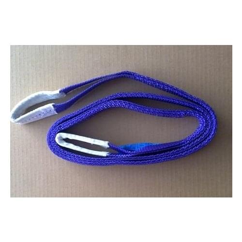 1TX1M--4M 6:1 High tensile Eye-eye flat webbing sling endless industrial lifting sling polyester fiber strap