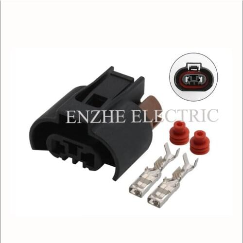 2 pin connector car wire female cable automotive Plug socket DJ7028W-2.8-21 Include terminals seal