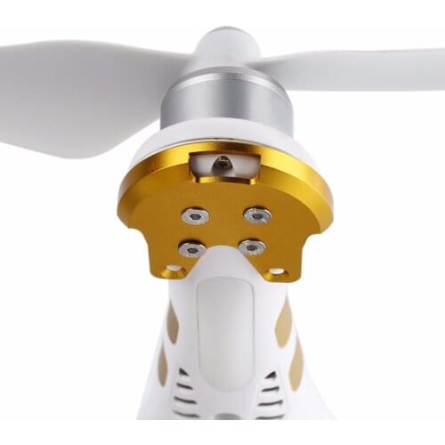 4Pcs Motor Mount Base Protector Guard Cover Aluminum Reinforcement Plates Anit-Crack Anti-crush Kit for DJI Phantom 3