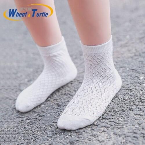 5 Pcs/Lot Mother Kids Childrens Clothing Socks Cotton Unisex Spring Summer Breathable Soft Fashion Socks For Children Kids Baby