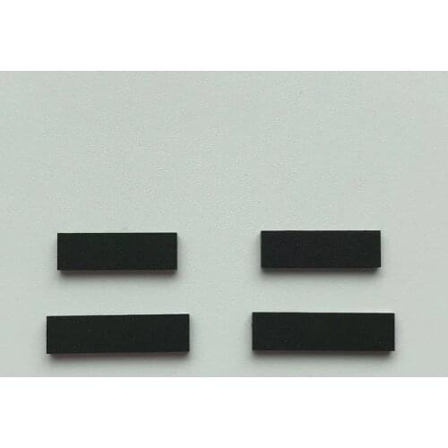 Free shipping 1pair Fiber Holder Rubber Pad for FSM 60S 50S 70S 80S 18S 21S Fusion Splicer