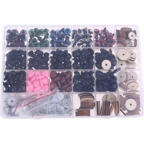 Safety Puppet Eyes and Joints Wooden and Plastic Material Sewing Craft for Dolls Bear Animal for Kids Gifts DIY Lovers