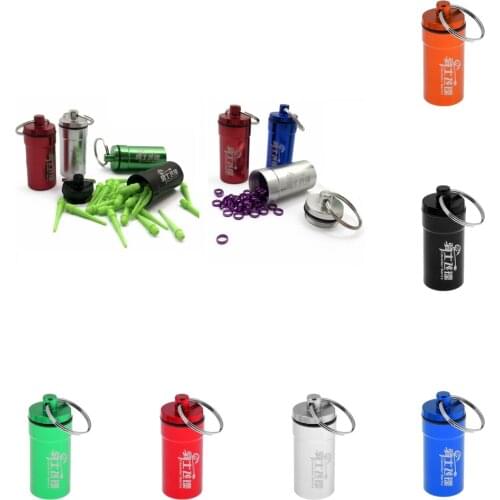 Dart Flights Savers Protectors Dart Soft Tips Points Needles Waster O-Ring Supplies Accessories Storage Box Holder with Keyring