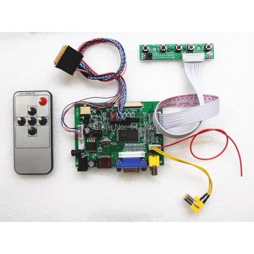 7 led hd car kit car hd N070ICG-LD1 kit reversing LCD controller board DIY kits