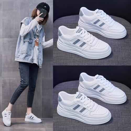 2021 New Women Sneakers White Tennis Women Shoes Female Casual Sneakers Gym Sports Shoes Woman Vulcanized Shoes Zapatillas Mujer