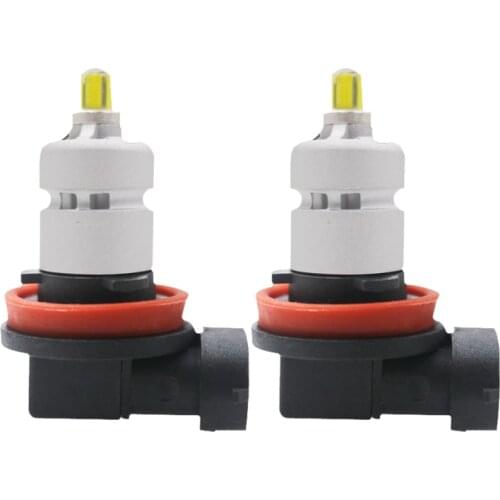2Pcs H8 H11 Led HB4 9006 HB3 9005 Fog Lights Bulb 1156 1157 1200LM 6000K White Car Driving Running Lamp Auto Leds Light 12V 24V