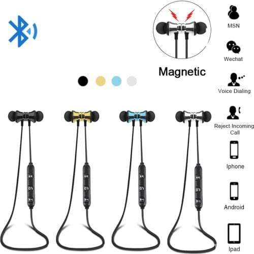 S8 Magnetic Tws In-ear Wireless Bluetooth Earphone Work Headphone Stereo Bass Music Earpieces For Mobile Phone For Huawei