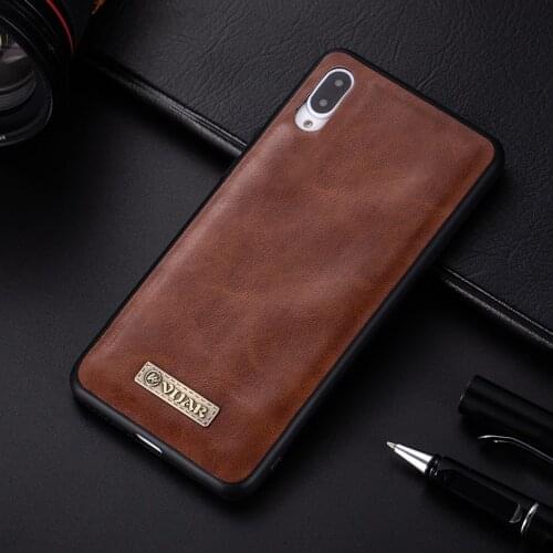 VIJIAR Soft bumper Case For Huawei P20 Pro enjoy 9 9e plus Y9 2019 leather Case for Huawei Honor 8A Play 3e y6 y7 pro 2019 Case