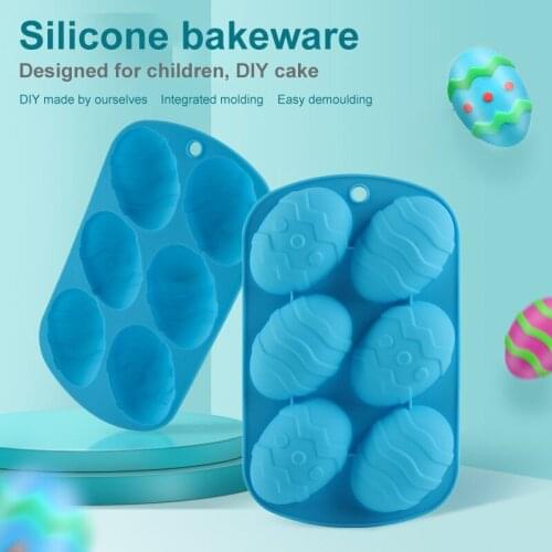 New Silicone Cake Mold Dinosaur Egg Biscuit Tool Soap Molds Bakeware Cake Decorating Tools Pudding Jelly Chocolate Fondant Mould