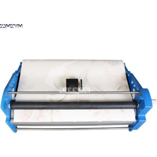 New Arrival High Capacity Wallpaper Gluing Machine 53cm Wallpaper Gluing Machine Stainless Steel Glue Machine 3 Seconds / Meter