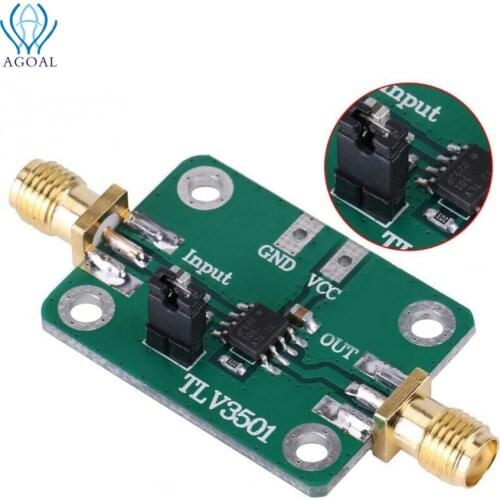 TLV3501 Single Channel High Speed Comparator Frequency Meter Front Shaping W4S3