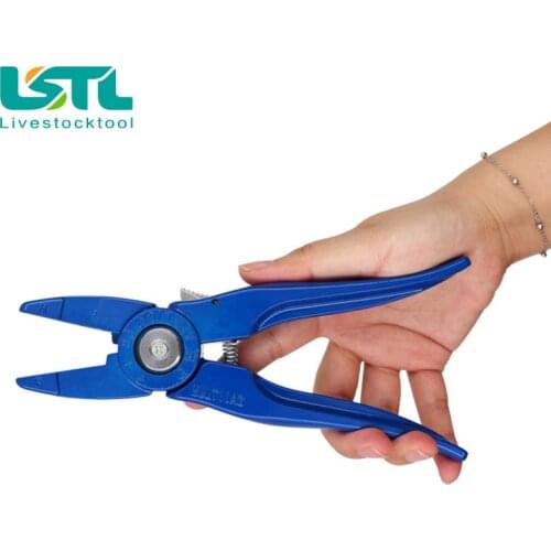 Fram Animals Ear tags Clamp One-Piece Plier Sheep Goat ear Laser earrings Farm animal identification Device