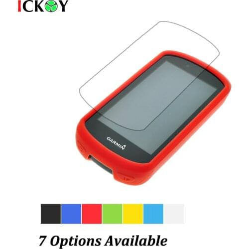 Outdoor Bike Bicycle Cycling Silicone Rubber Skin Case + LCD Screen Cover Protector For Garmin GPS Edge 1030 Accessories