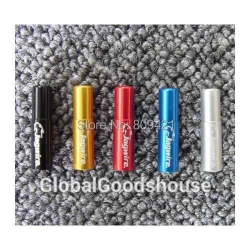 WholeSale 100pcs/lot Jagwire Bike Bicycle Outer Housing Brake Cable End Caps Lined Ferrules for 5mm Cables Free Shipment