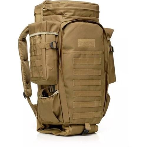 Outdoor Military Rucksacks Sports Camping Hunting Tactical Backpack Rifle Holder Hiking Trekking Camping EDC Army Bag